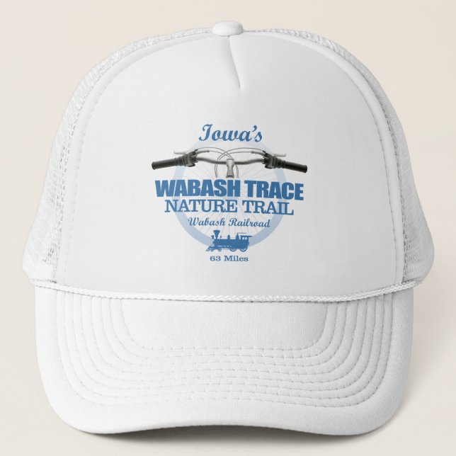Wabash Trace Nature Trail (H2) Trucker Hat (Front)