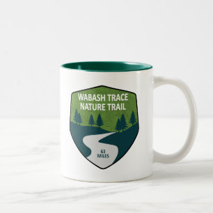 Wabash Trace Nature Trail Two-Tone Coffee Mug