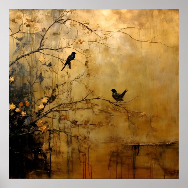 Wabi Sabi Japanese Style Art Poster (Front)