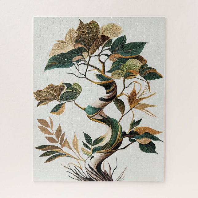 Wabi Sabi Plants Jigsaw Puzzle (Vertical)
