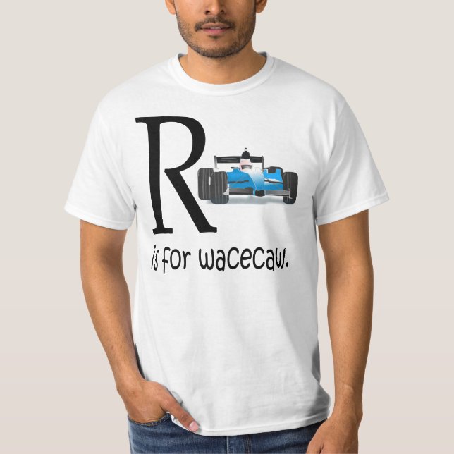 Wacecaw!! - funny alphabet T-Shirt (Front)