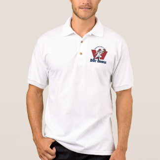 Wachusett Dirt Dawgs Collegiate Baseball Team Logo Polo Shirt