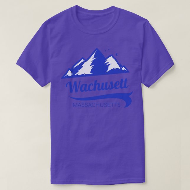 Wachusett Mountain ski Massachusetts 1 T-Shirt (Design Front)