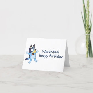 Wackadoo, Happy Birthday! Announcement
