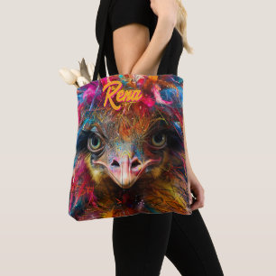 Wackadoodle Eco Friendly Vibrant Colored Hues Tote Bag