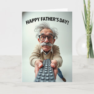 Wacky Dad Fathers Day Card