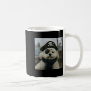 Wacky Dog Funny Odle Sea Dog Rate Meme Nautical Ar Coffee Mug