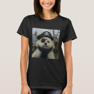 Wacky Dog Funny Odle Sea Dog Rate Meme Nautical Ar T-Shirt