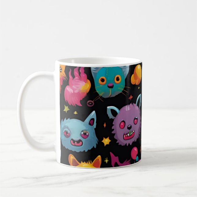Wacky monster  coffee mug (Left)