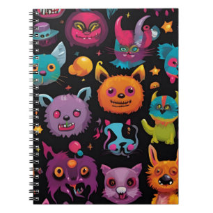 Wacky monster  notebook
