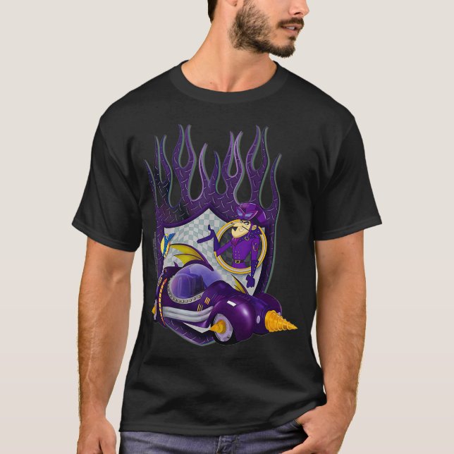 Wacky Races Dick Dastardly Mean Machine Premium  T-Shirt (Front)