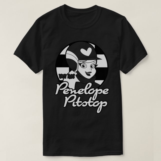 Wacky Races Penelope Pitstop  T-Shirt (Design Front)