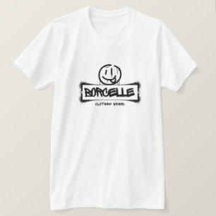 Wacky Smiling Face Graphic Men's T-Shirt