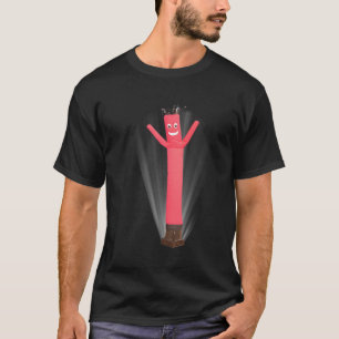 Wacky Waving Inflatable Tube Man Air Dancer Red T-Shirt