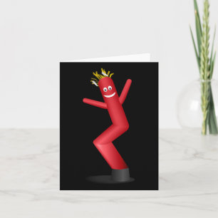 Wacky Wavy Inflatable Tubeman Dancer Apparel  Card