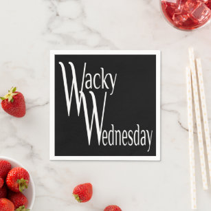 Wacky Wednesday Napkin