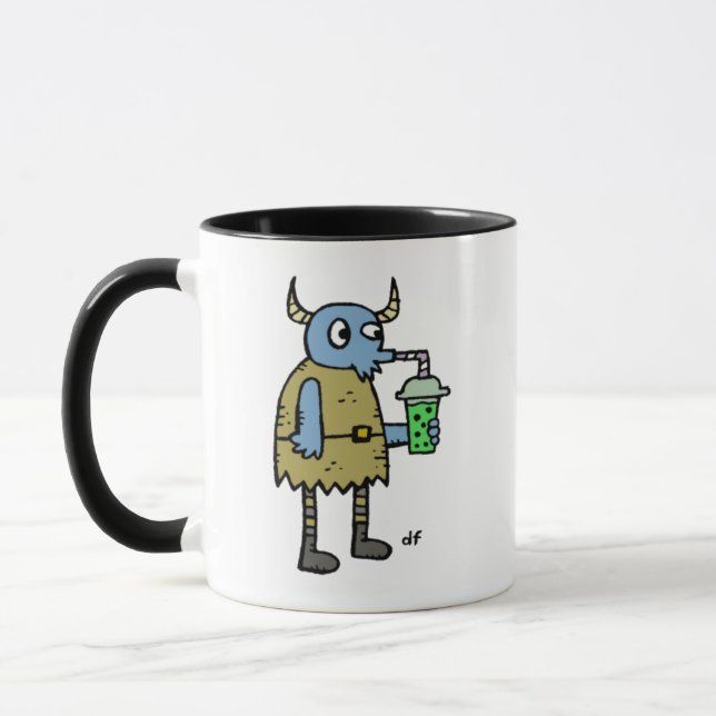 Wacky Yak Bubble Tea Mug (Left)