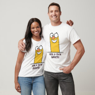 Wacky Yellow Cartoon Character T-Shirt