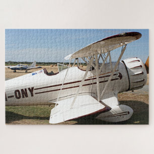 Waco biplane aircraft jigsaw puzzle