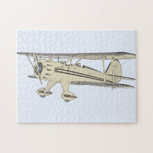 Waco Biplane Jigsaw Puzzle