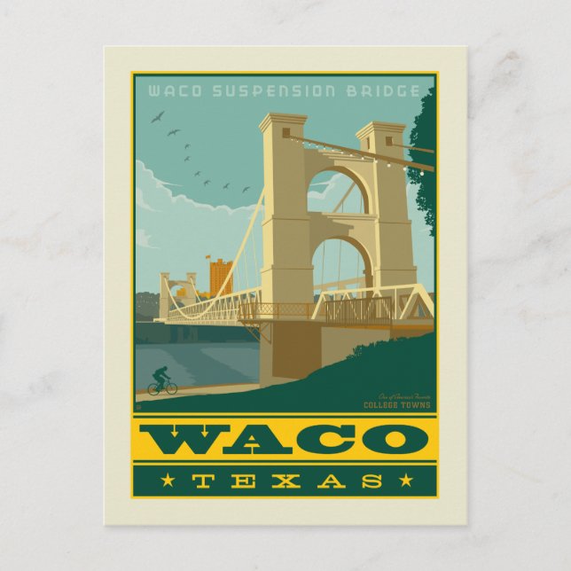 Waco, Texas Postcard (Front)