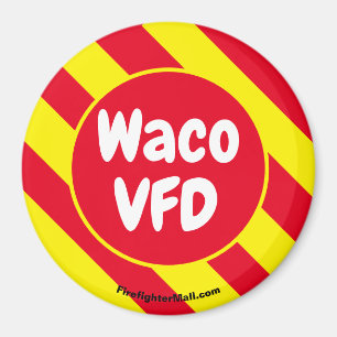 Waco VFD Red/Yellow magnet