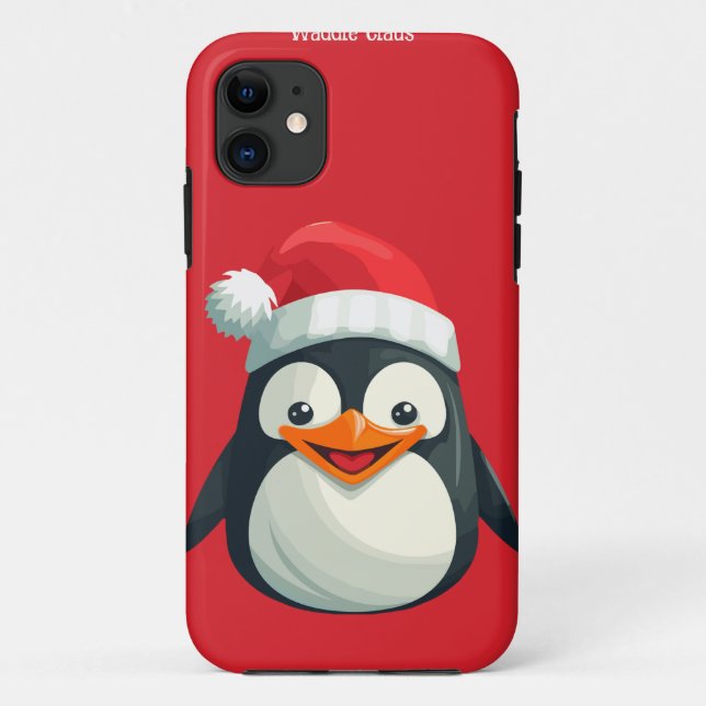 Waddle Claus Case-Mate iPhone Case (Back)