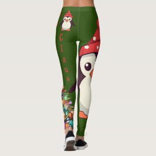 Waddle Claus Leggings