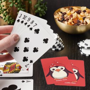 Waddle Claus Playing Cards