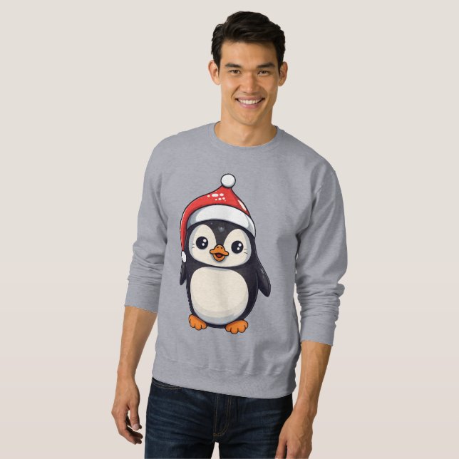 Waddle Claus Sweatshirt (Front Full)