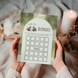 Waddle It Be Duck Gender Reveal Bingo Game Card