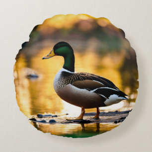 Waddle & Wonder Round Cushion