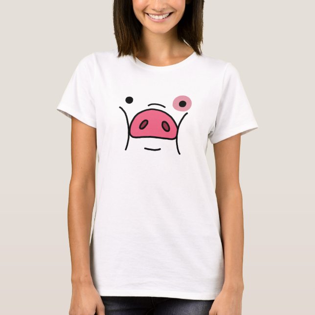 Waddles Face Shirt (Front)