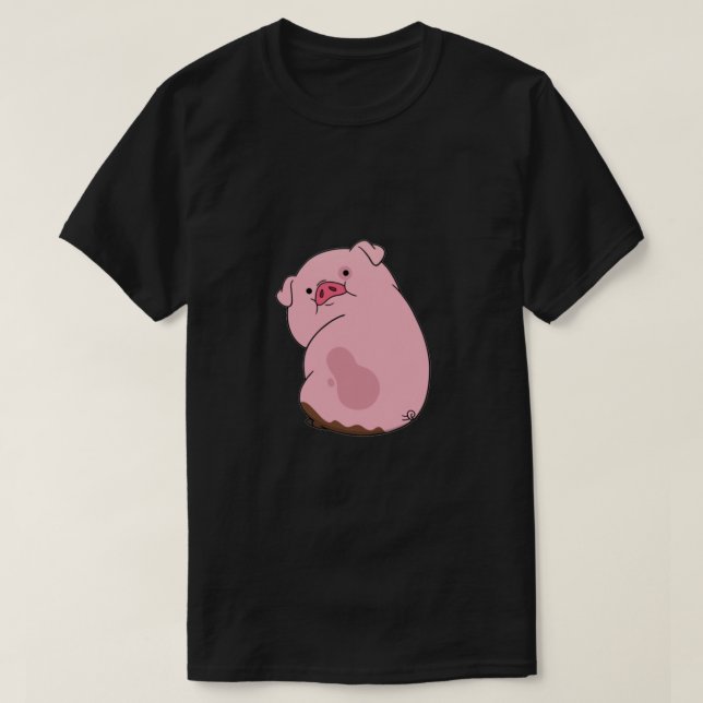 Waddles Gravity Falls  T-Shirt (Design Front)