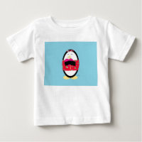 Waddles Shares the Love Baby T-Shirt