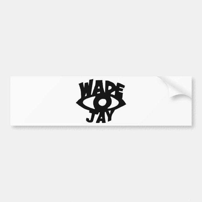Wade Jay Bumper Sticker (Front)