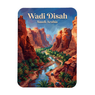 Wadi Disah Saudi Arabia Magnet