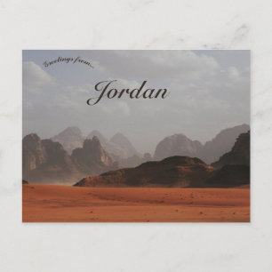 Wadi Rum Aqaba Jordan Postcard