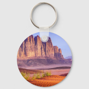 Wadi Rum desert in Jordan, Holiday  Key Ring