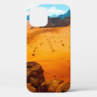Wadi Rum desert, Jordandesert,wadi,rum,jordan,art, iPhone 12 Case