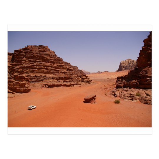 Wadi Rum Desert Postcard