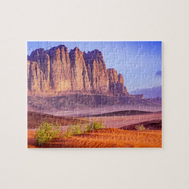 Wadi Rum -Discover the Magic of Jordan’s Red Sands Jigsaw Puzzle (Horizontal)