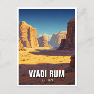 Wadi Rum Travel Postcard