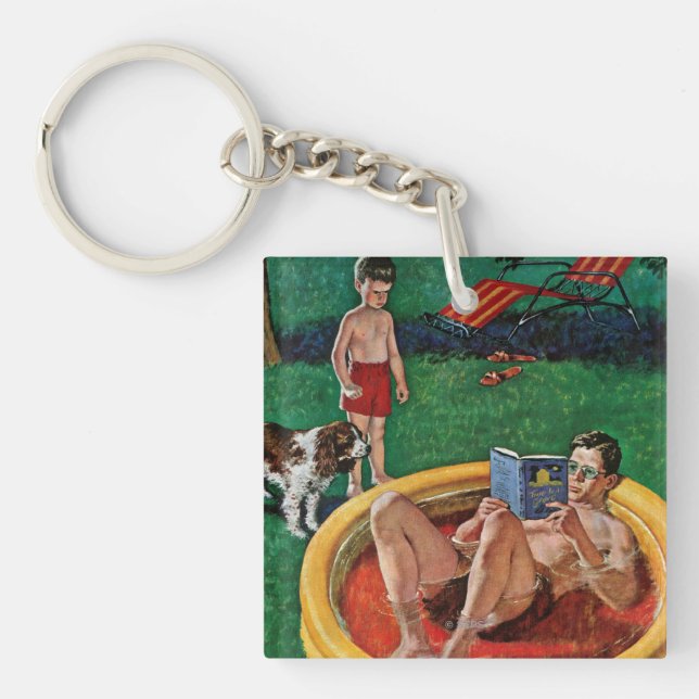 Wading Pool Key Ring (Front)