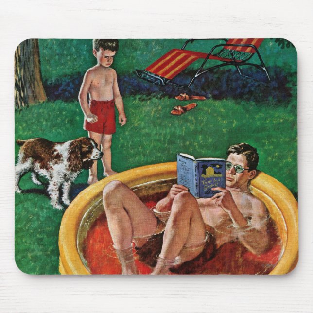 Wading Pool Mouse Pad (Front)