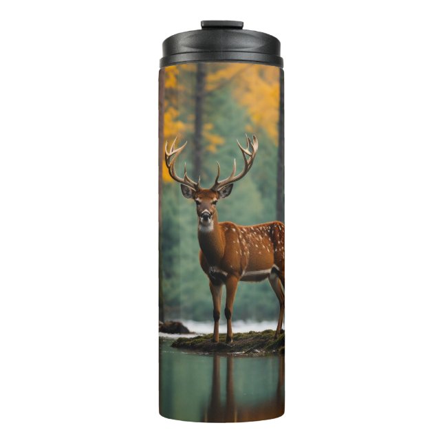 "Wadiya Oasis: Harin Thermal Tumbler" Thermal Tumbler (Front)