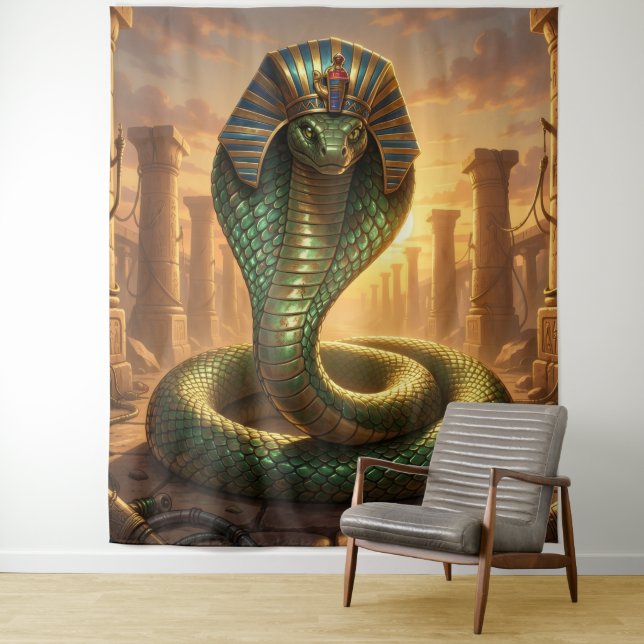 Wadjet – Ägyptische Schlangengöttin´6 Tapestry (In Situ)