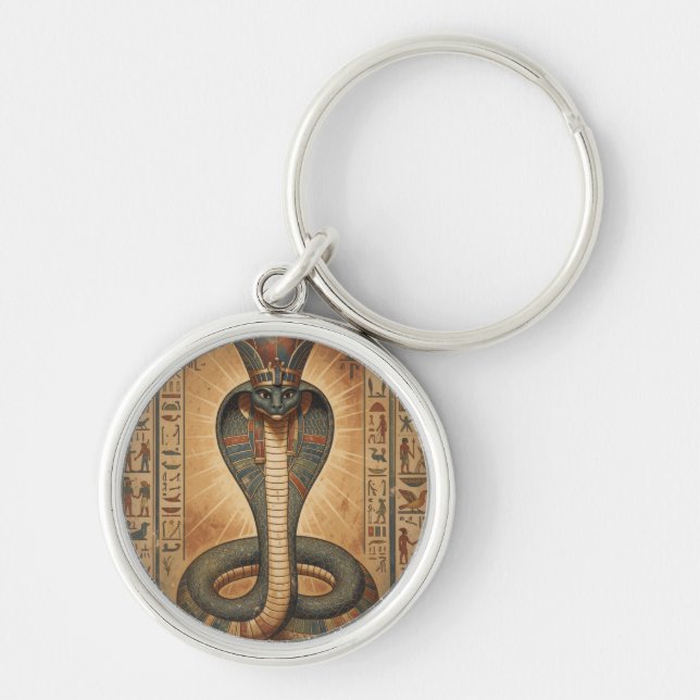 Wadjet – Ägyptische Schlangengöttin´7 Key Ring (Front)