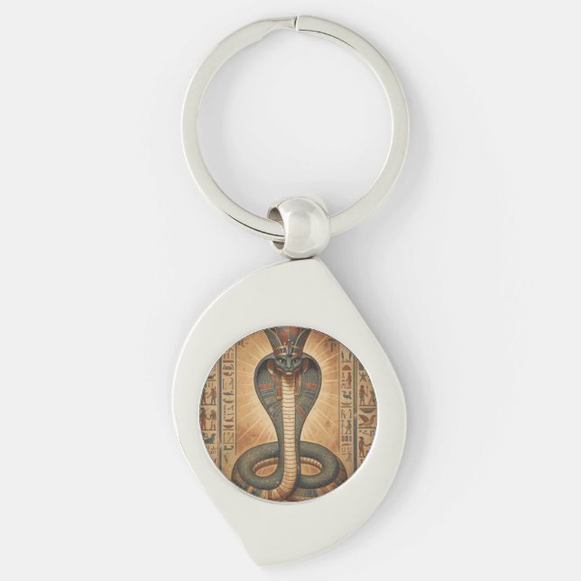Wadjet – Ägyptische Schlangengöttin´7 Key Ring (Front)