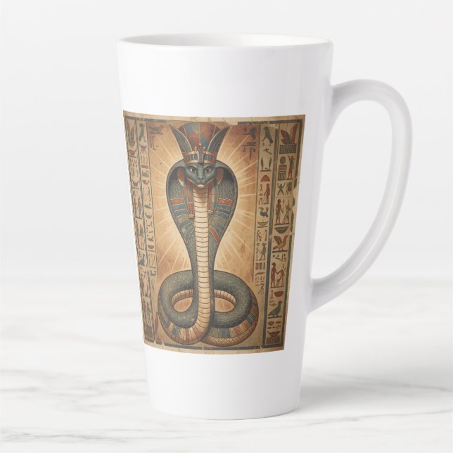 Wadjet – Ägyptische Schlangengöttin´7 Latte Mug (Right)